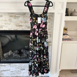 Misa Los Angeles NWT Floral Maxi Dress XS